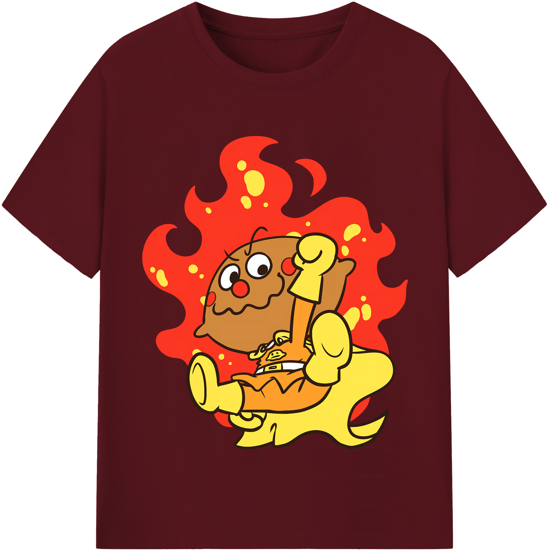 （画像用） アンパンマン Anpanman 綿100％半袖Tシャツ（フロントプリント）